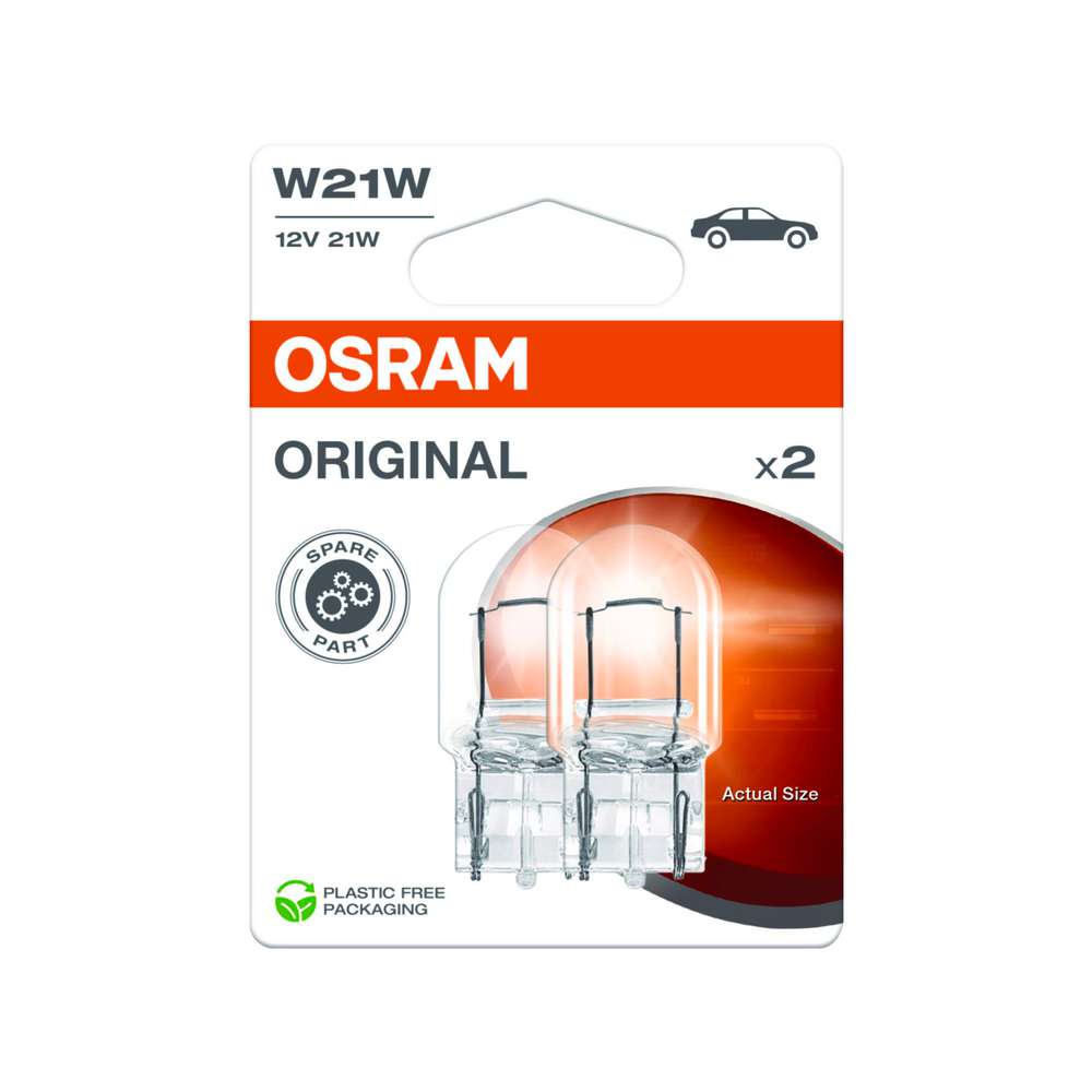 Produktabbildung Osram Scheinwerferbirne W21W Original