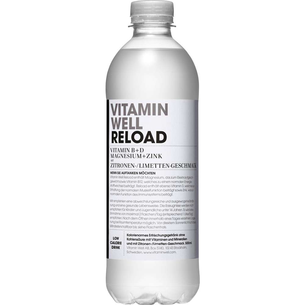 Produktabbildung Barebells Vitamin Well Reload Wasser, Zitrone-Limette