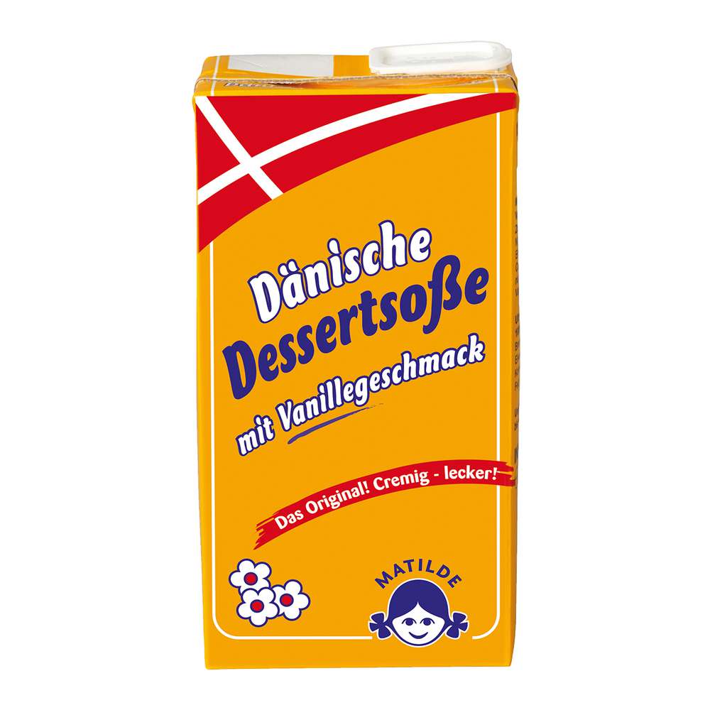 Produktabbildung Matilde Dessertsoße mit Vanillegeschmack