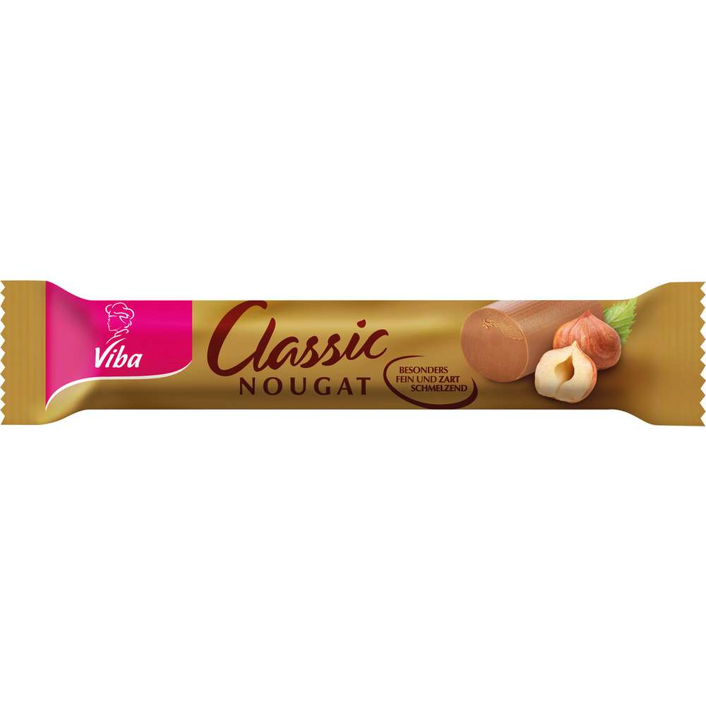 Produktabbildung Viba Schokoriegel Nougat Classic, Stange