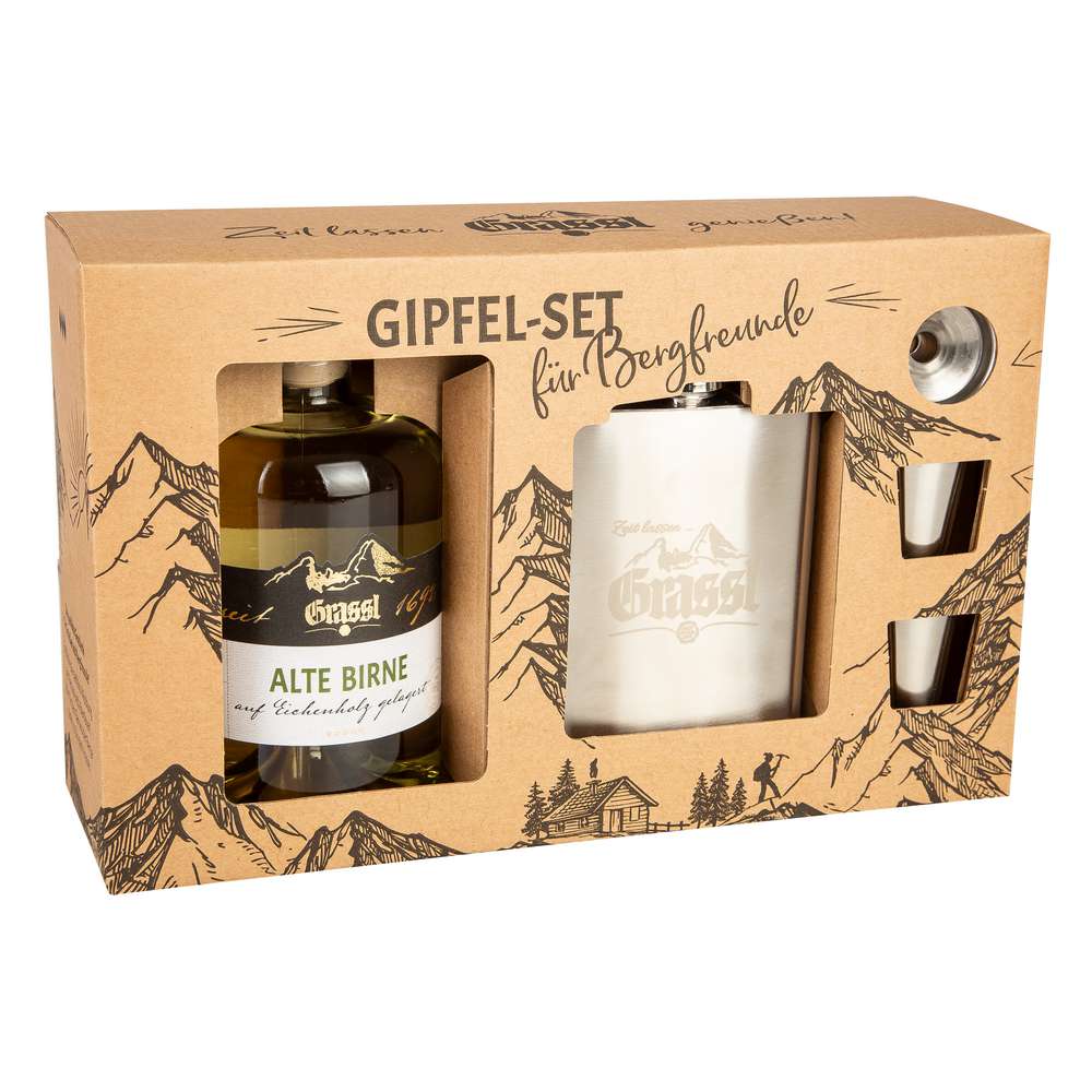 Produktabbildung Grassl Flachmann-Box Alte Birne