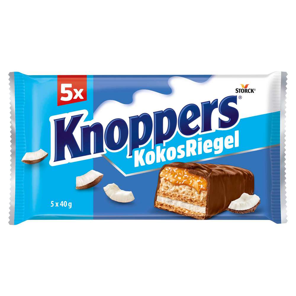 Produktabbildung Knoppers Kokosriegel 5-er Pack