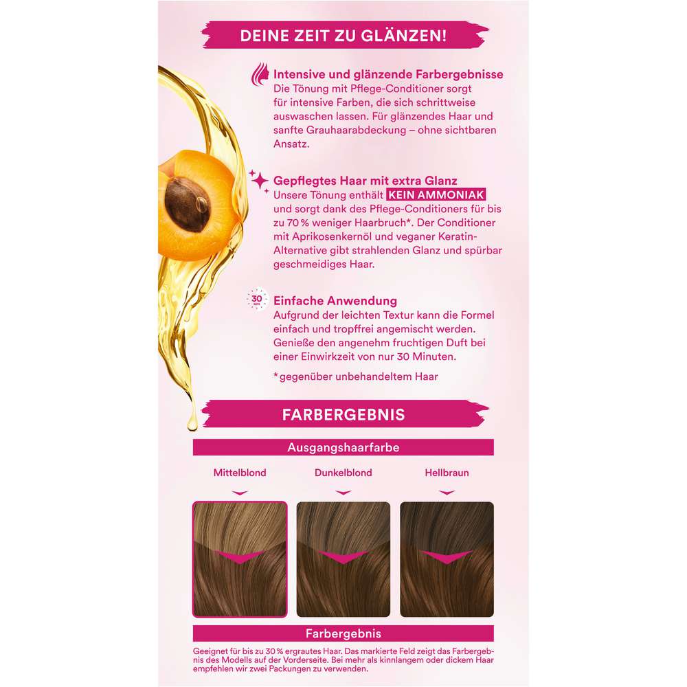 Produktabbildung Poly Palette Haartönung Color-Creme, Kastanienblond 6-5