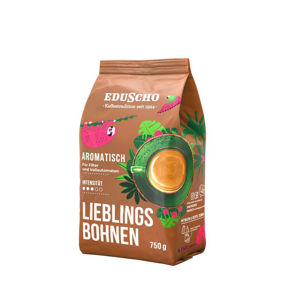 Produktabbildung Tchibo Eduscho Lieblingsbohne Aromatisch, ganze Bohne