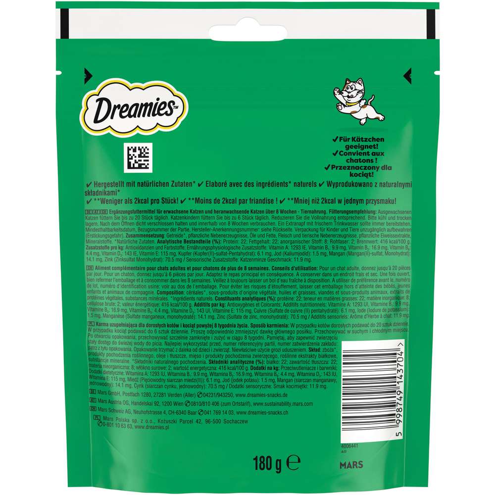 Produktabbildung Dreamies Katzen-Snack, Katzenminze