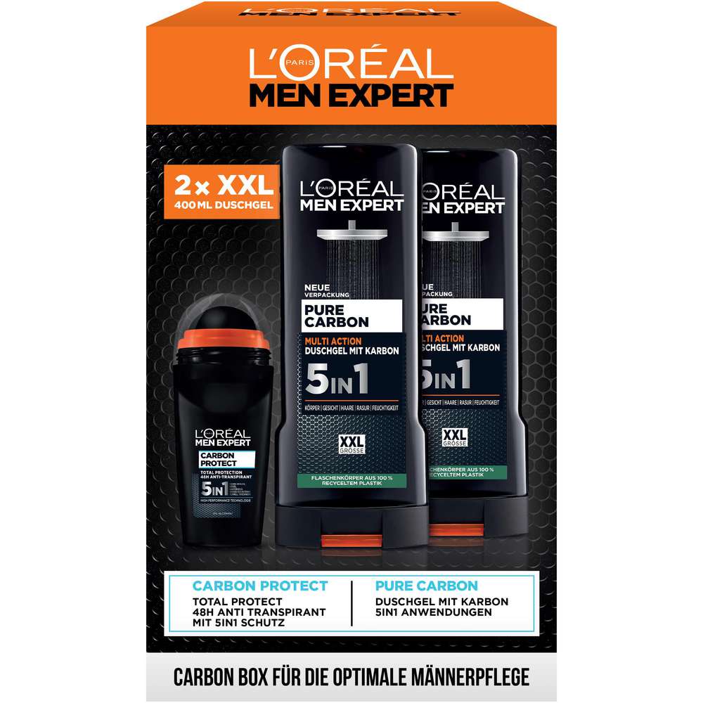Produktabbildung L'Oreal Paris Geschenk-Set Men Expert Pure Carbon