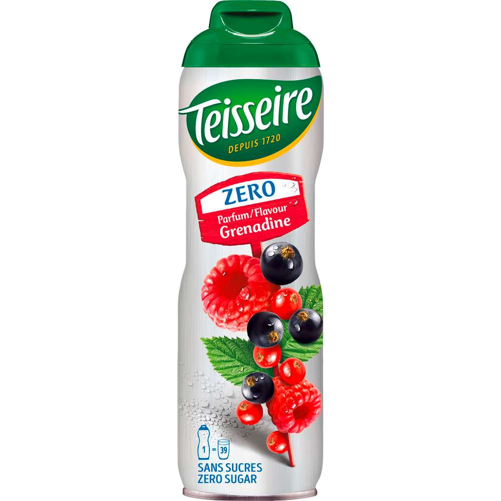 Produktabbildung Teissere Sirup, Grenadine Zero