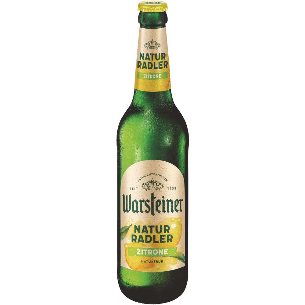 Produktabbildung Warsteiner Biermischgetränk Natur Radler Zitrone
