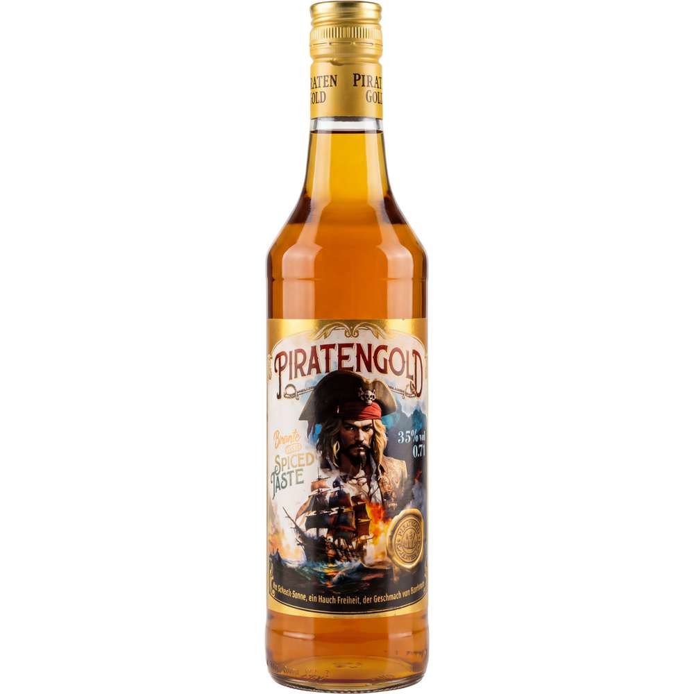 Produktabbildung Piratengold Premium Rum mit edlen Gewürzen 35 %