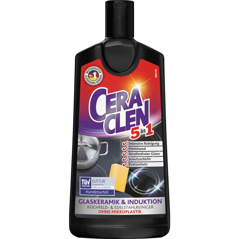 Produktabbildung Ceraclen 3in1 Reiniger & Pflege für Glaskeramik