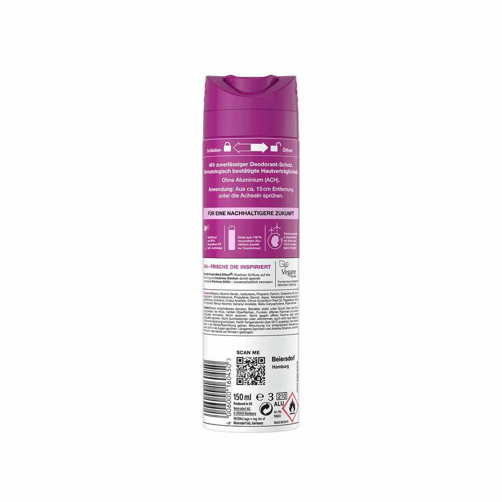 Produktabbildung 8x4 Deo Spray, Bloomy Beat