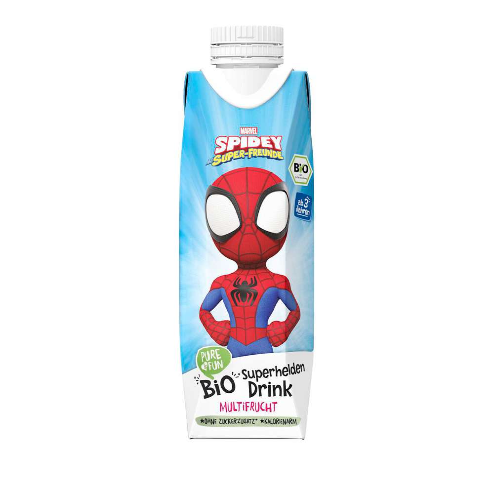 Produktabbildung Pure & Fun Bio Superhelden-Drink Spidey