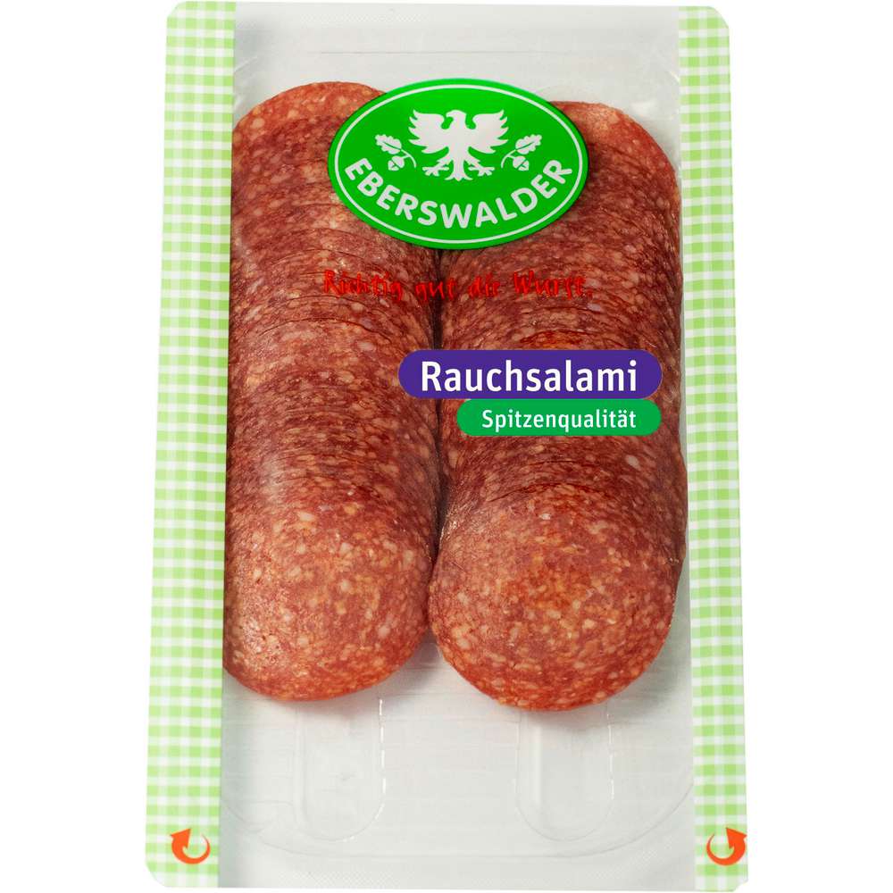 Produktabbildung Eberswalder Rauchsalami Aufschnitt