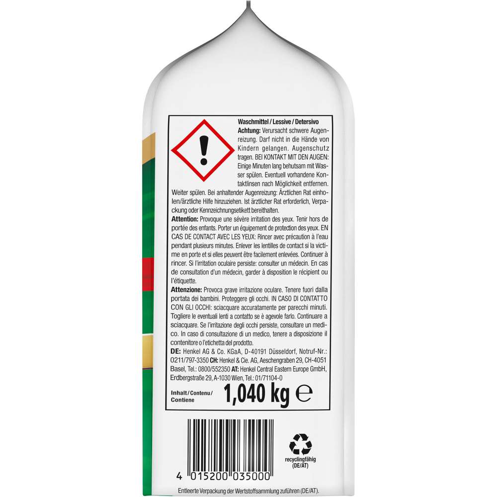 Produktabbildung Persil Universal-Waschmittel, Megaperls, Tiefenrein