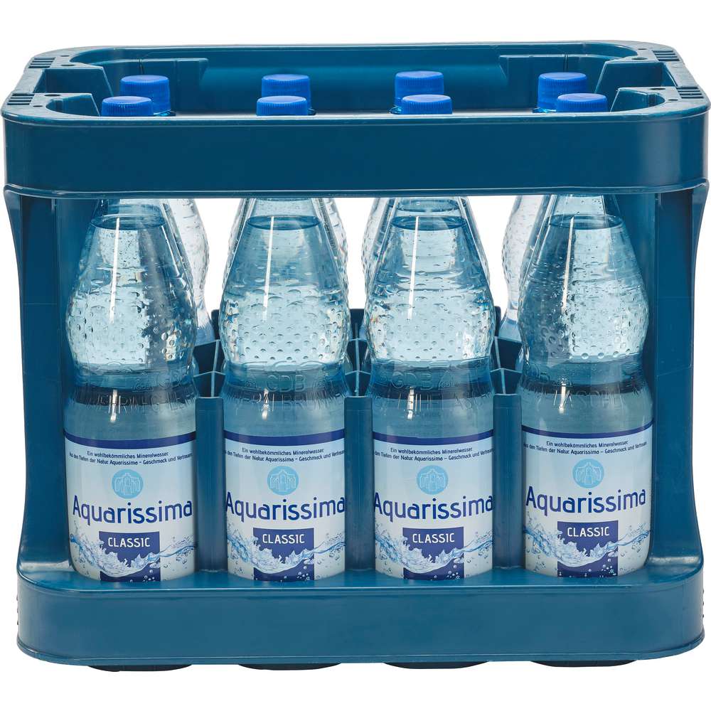 Produktabbildung Aquarissima Mineralwasser, Classic (12x 1,000 Liter)