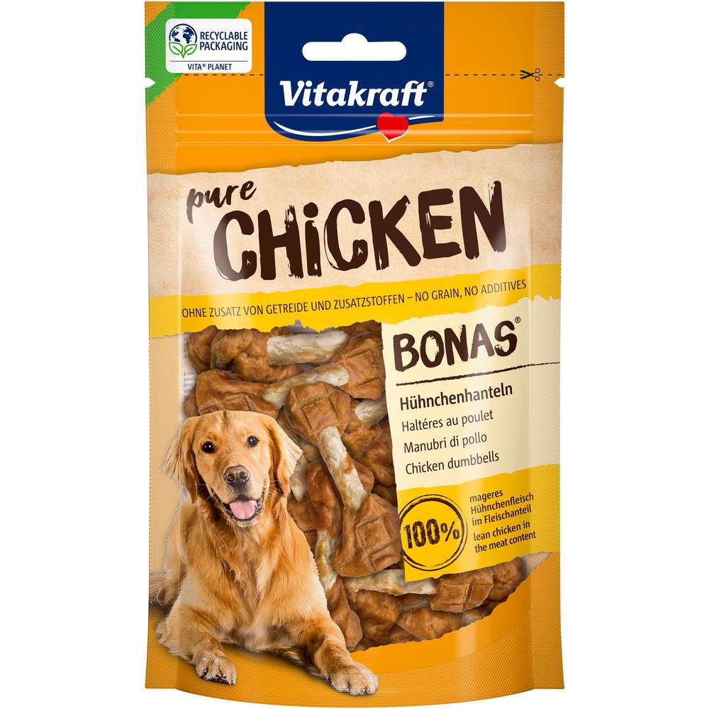 Produktabbildung Vitakraft Hunde-Snack Kaustangen, Chicken-Bonas