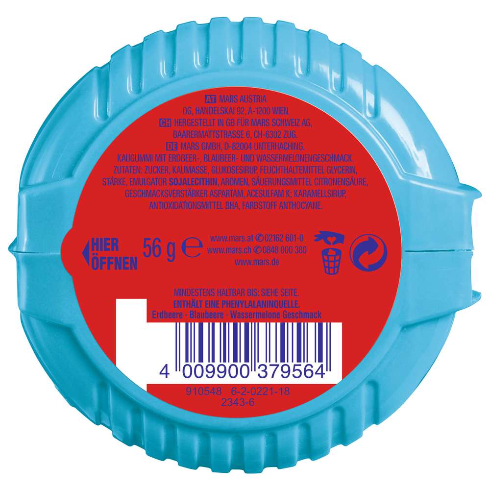 Produktabbildung Hubba Bubba Kaugummi, Triple Mix