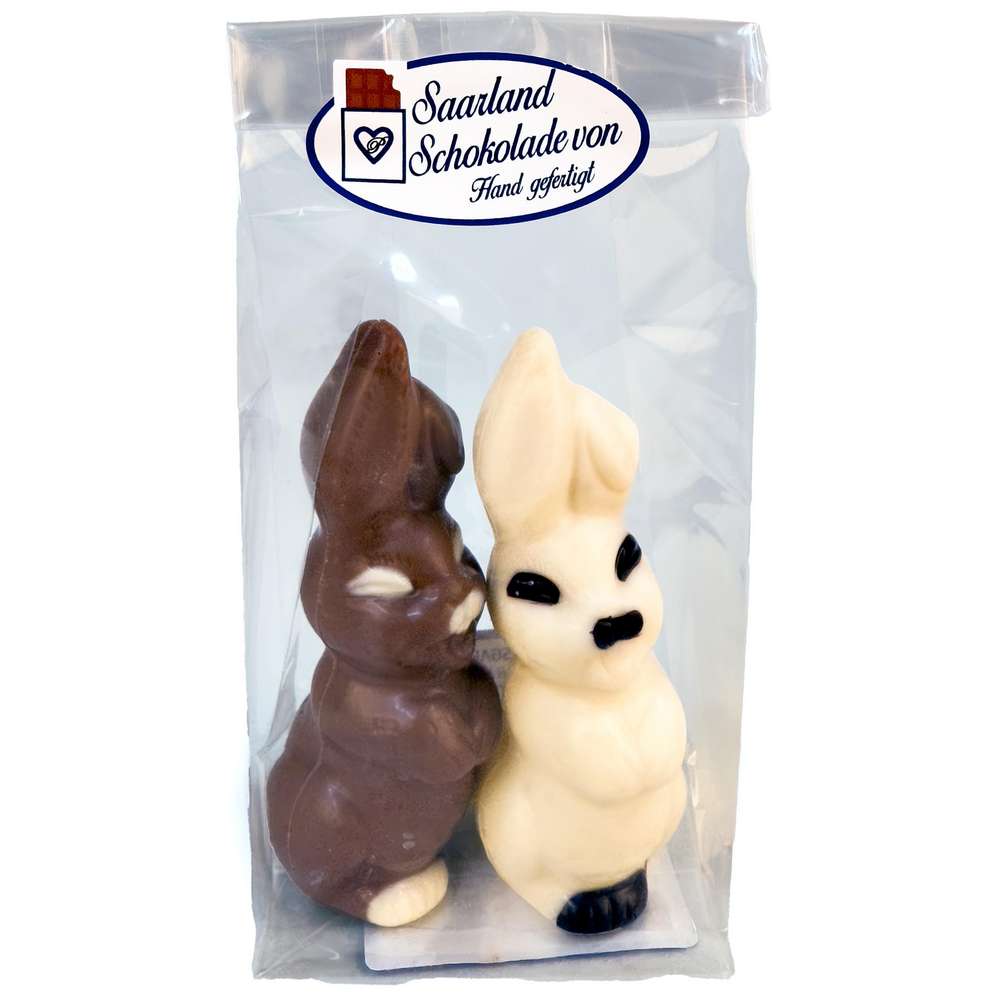 Produktabbildung Hess-Pra Oster Schoko Lachhasenpaar