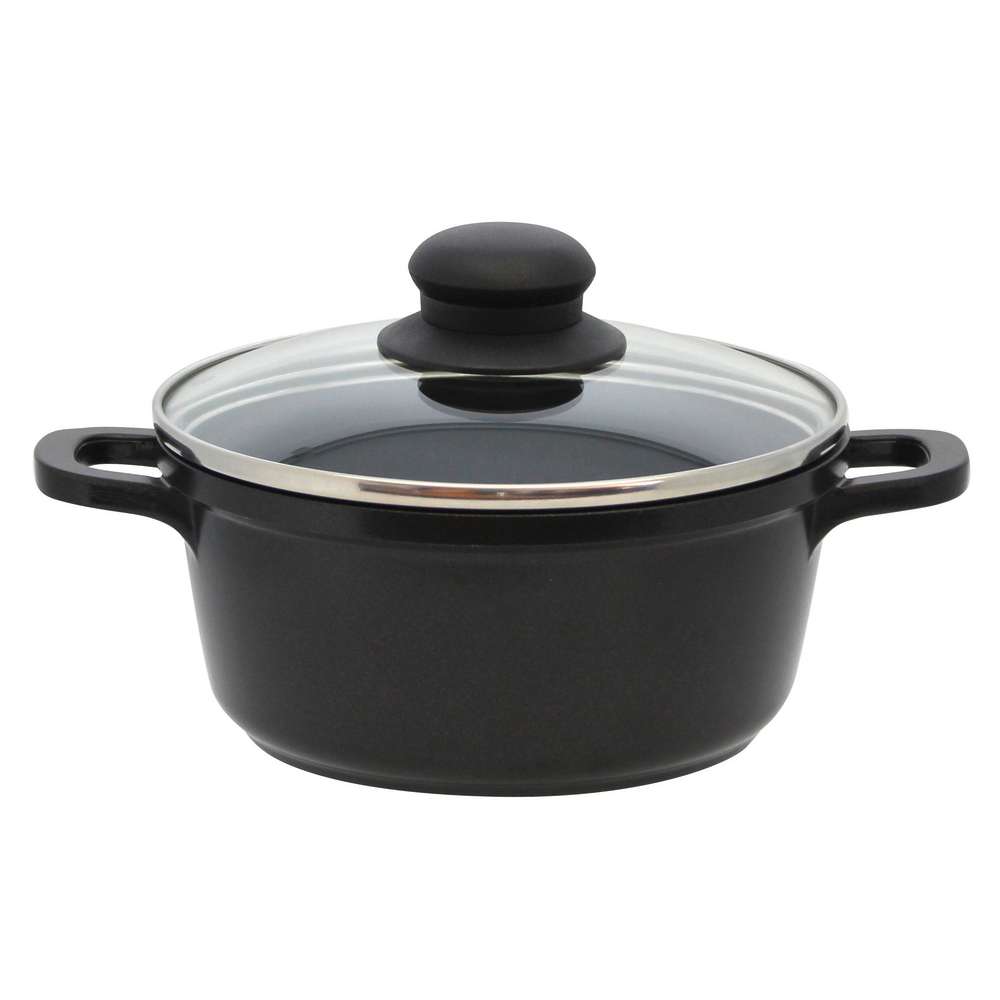 Produktabbildung M&K Aluguss Kochtopf 16 cm