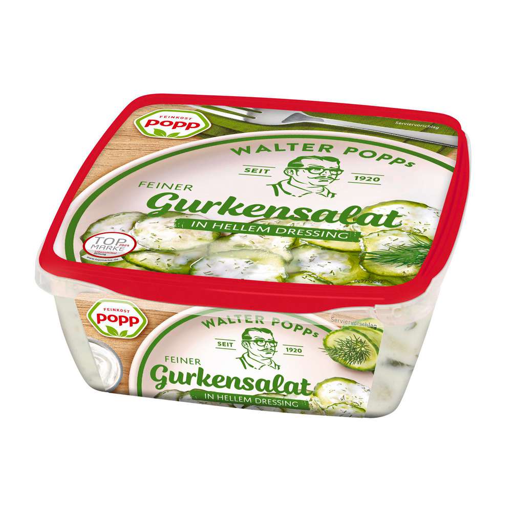 Produktabbildung Popp Gurkensalat