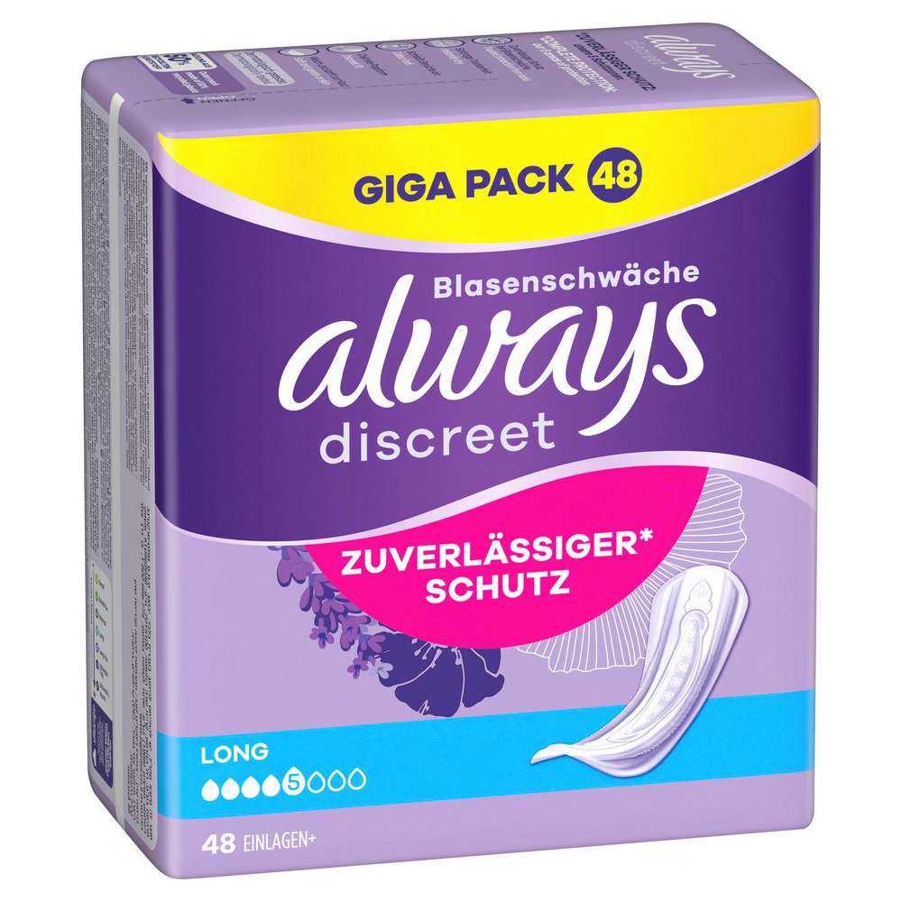 Produktabbildung Always Discreet Inkontinenzeinlagen Long