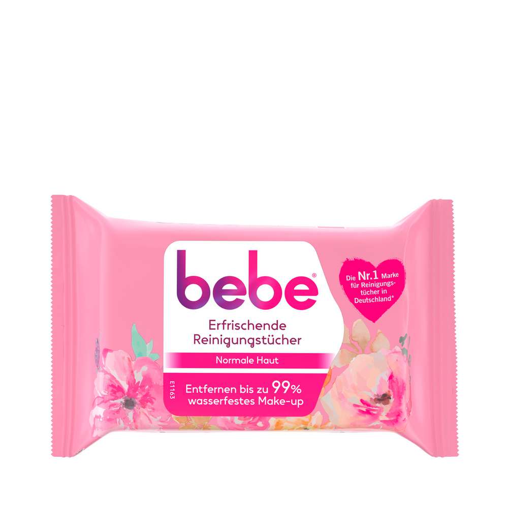 Produktabbildung Bebe Reinigungstücher erfrischend, normale Haut