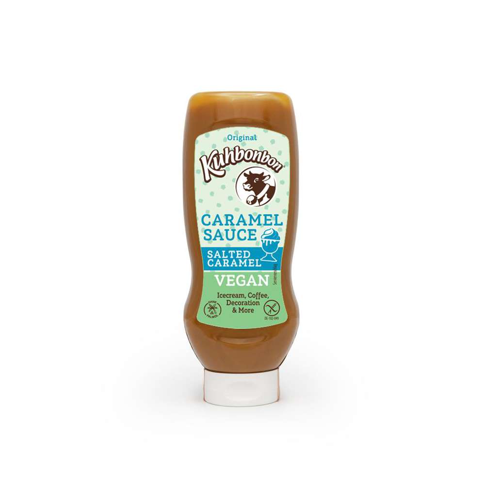 Produktabbildung Kuhbonbon Salted Caramel Sauce Vegan
