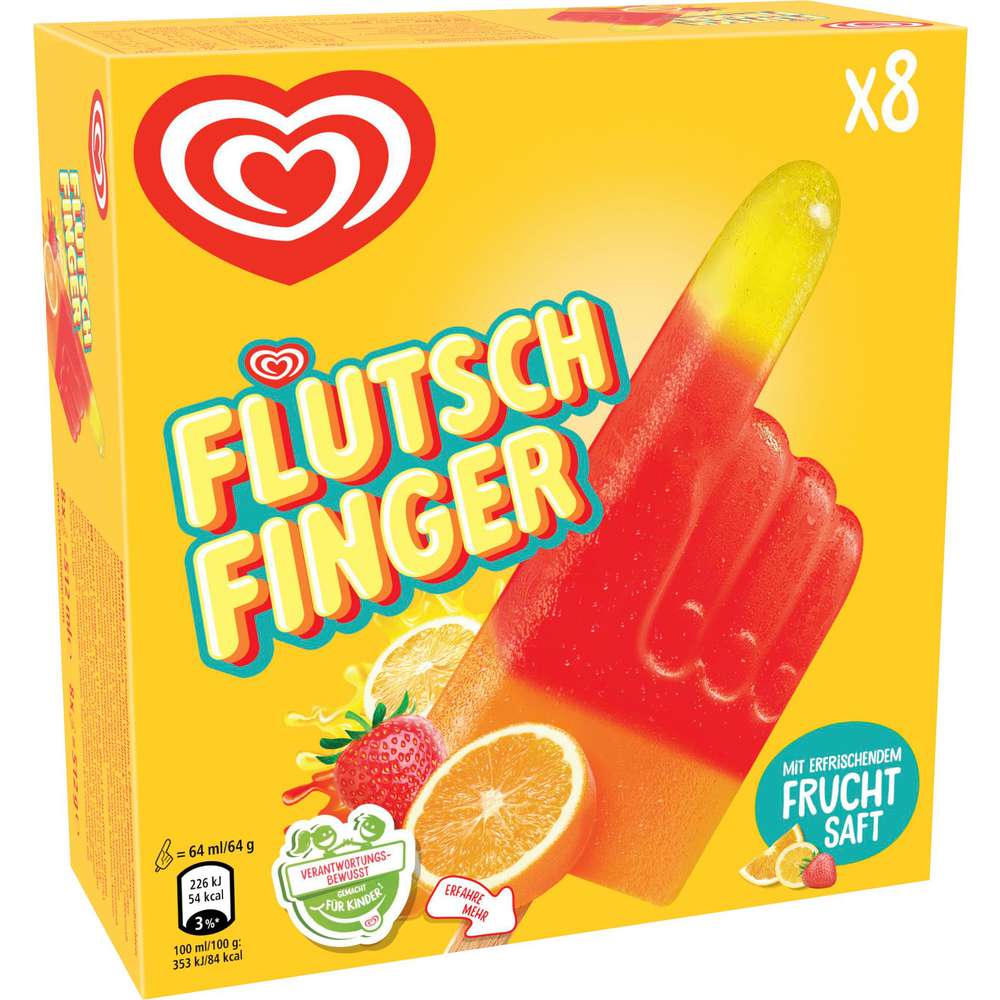 Produktabbildung Langnese Stiel-Eis Flutschfinger