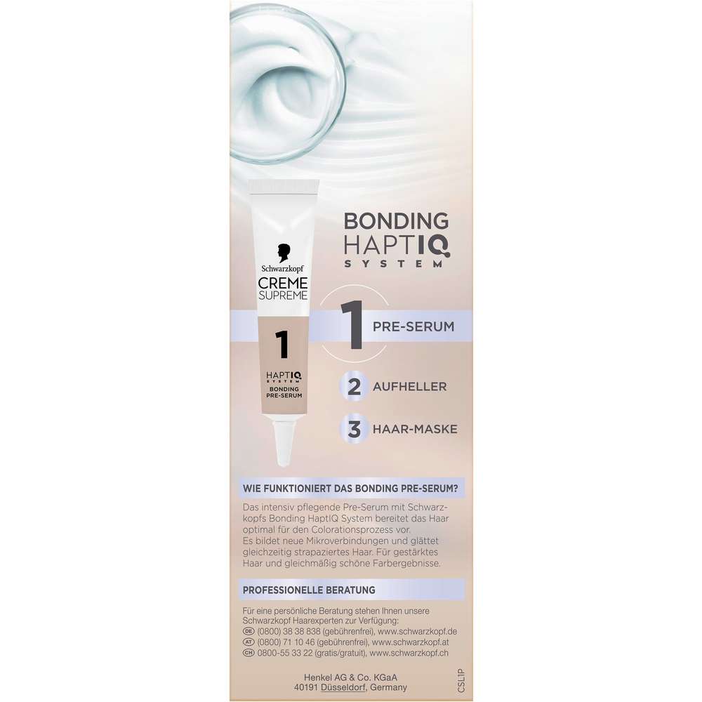 Produktabbildung Schwarzkopf Creme Supreme L1++ Extrem Aufheller