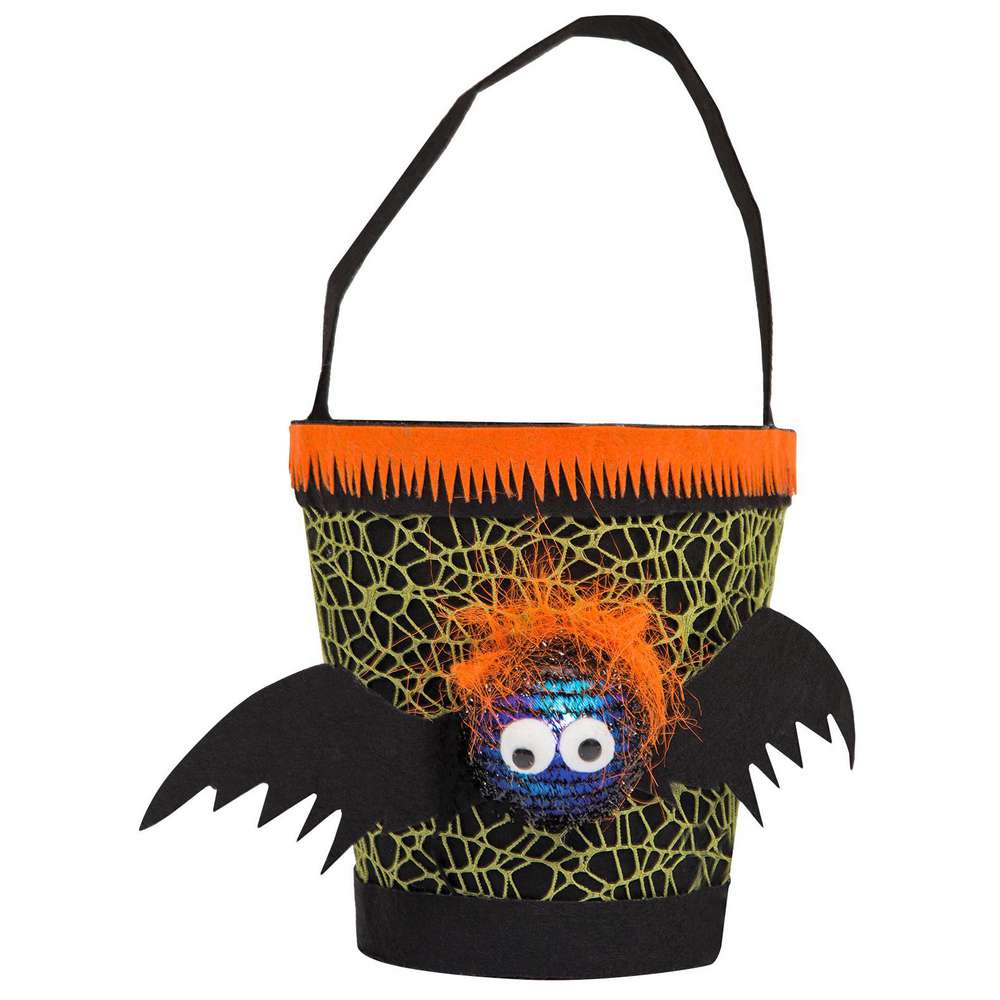 Produktabbildung Party x People Eimer Trick or Treat, orange
