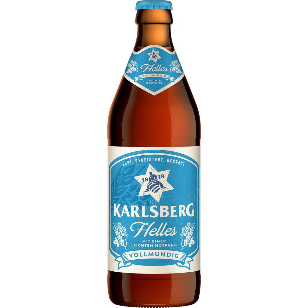 Produktabbildung Karlsberg Helles Bier, vollmundig 5 %