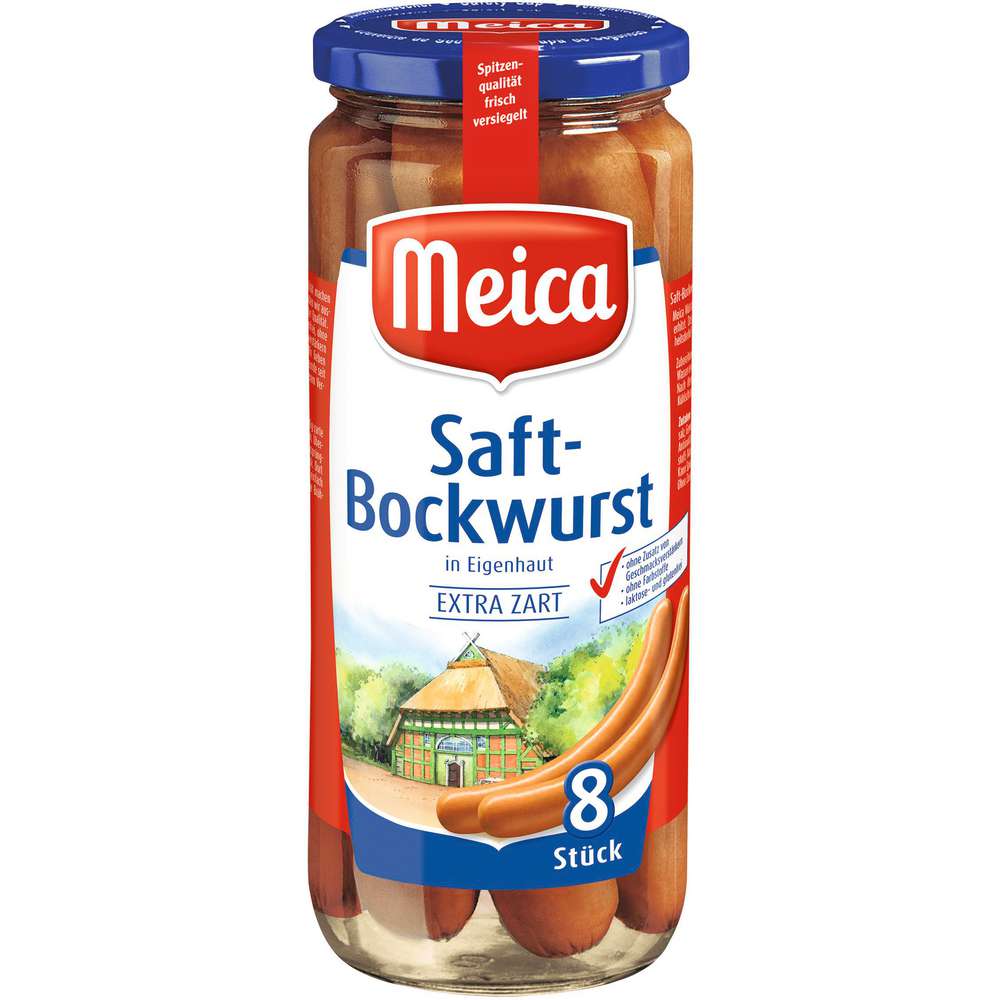 Produktabbildung Meica Saftbockwurst in Eigenhaut