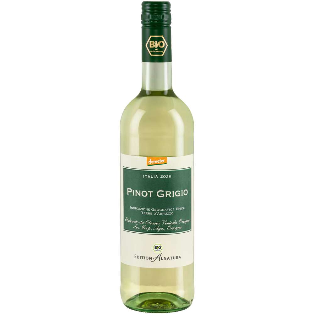 Produktabbildung Alnatura Bio Pinot Grigio, trocken, Weißwein