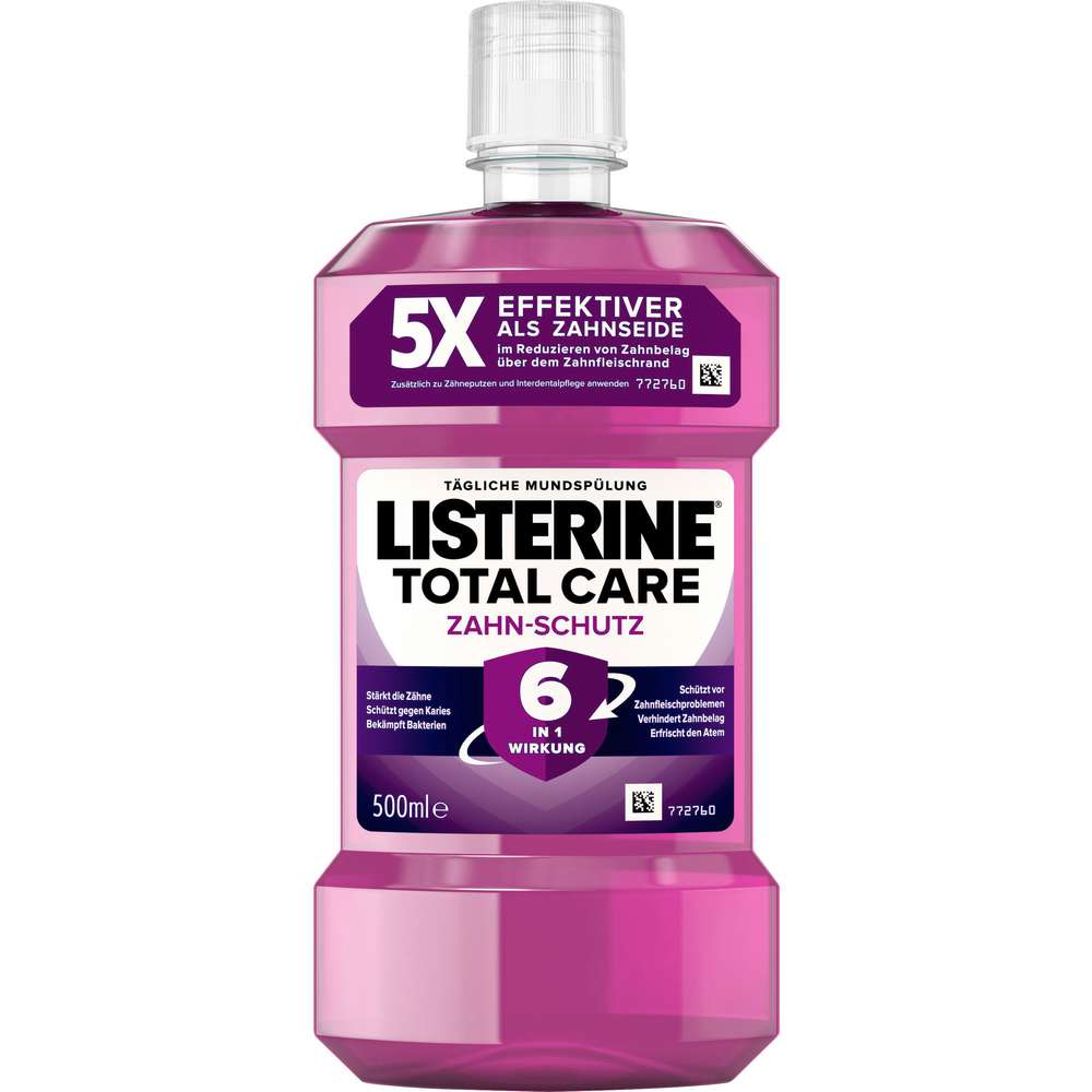 Produktabbildung Listerine Mundspülung Total Care, Zahnschutz