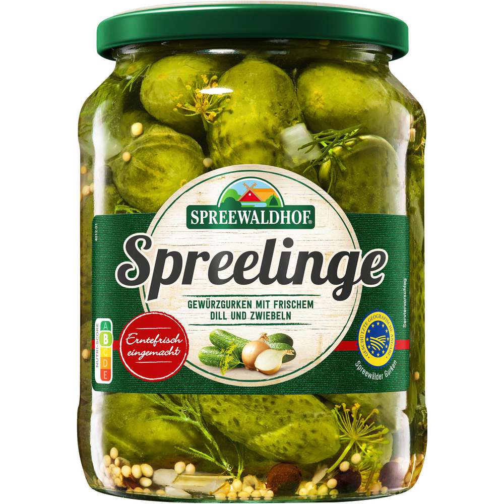 Produktabbildung Spreewaldhof Gewürzgurken Spreelinge