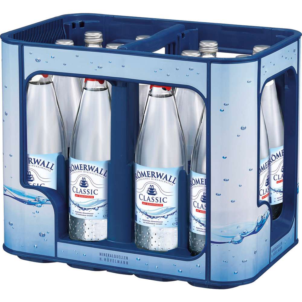 Produktabbildung Römerwall Mineralwasser, Classic (12x 0,750 Liter)