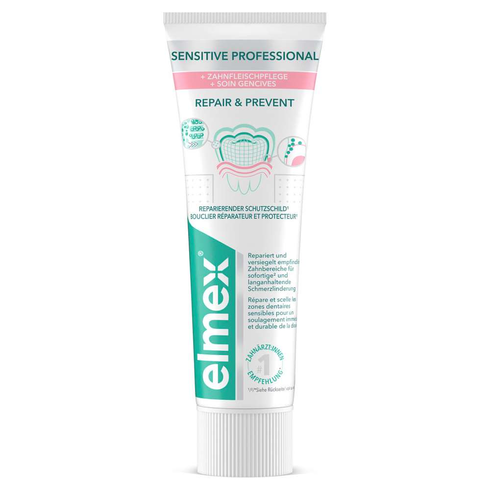 Produktabbildung elmex Zahncreme, Professional Repair & Prevent