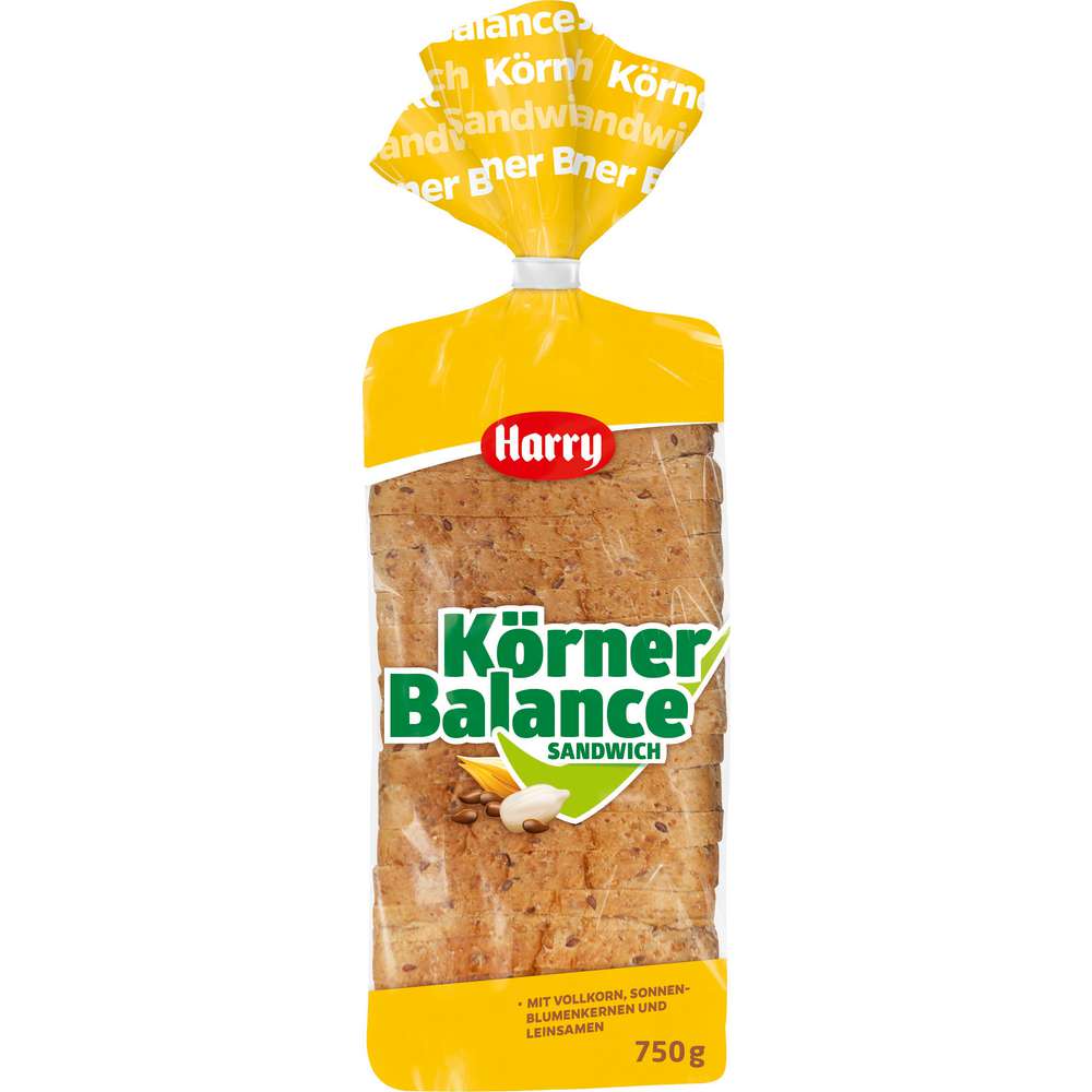 Produktabbildung Harry Körner Balance Sandwich-Toastbrot