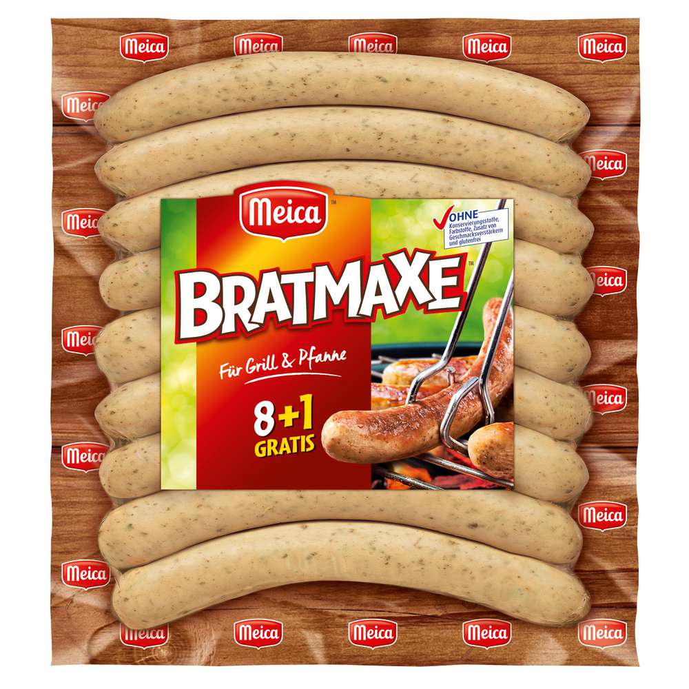 Produktabbildung Meica Bratwürste Bratmaxe