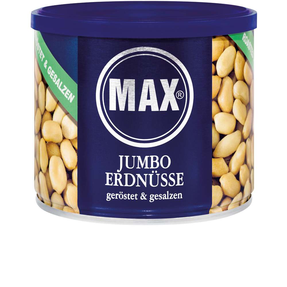 Produktabbildung MAX Jumbo Erdnüsse, geröstet & gesalzen