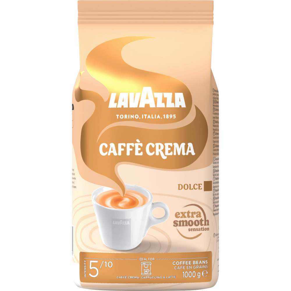 Produktabbildung Lavazza Kaffee Crema Dolce, ganze Bohne