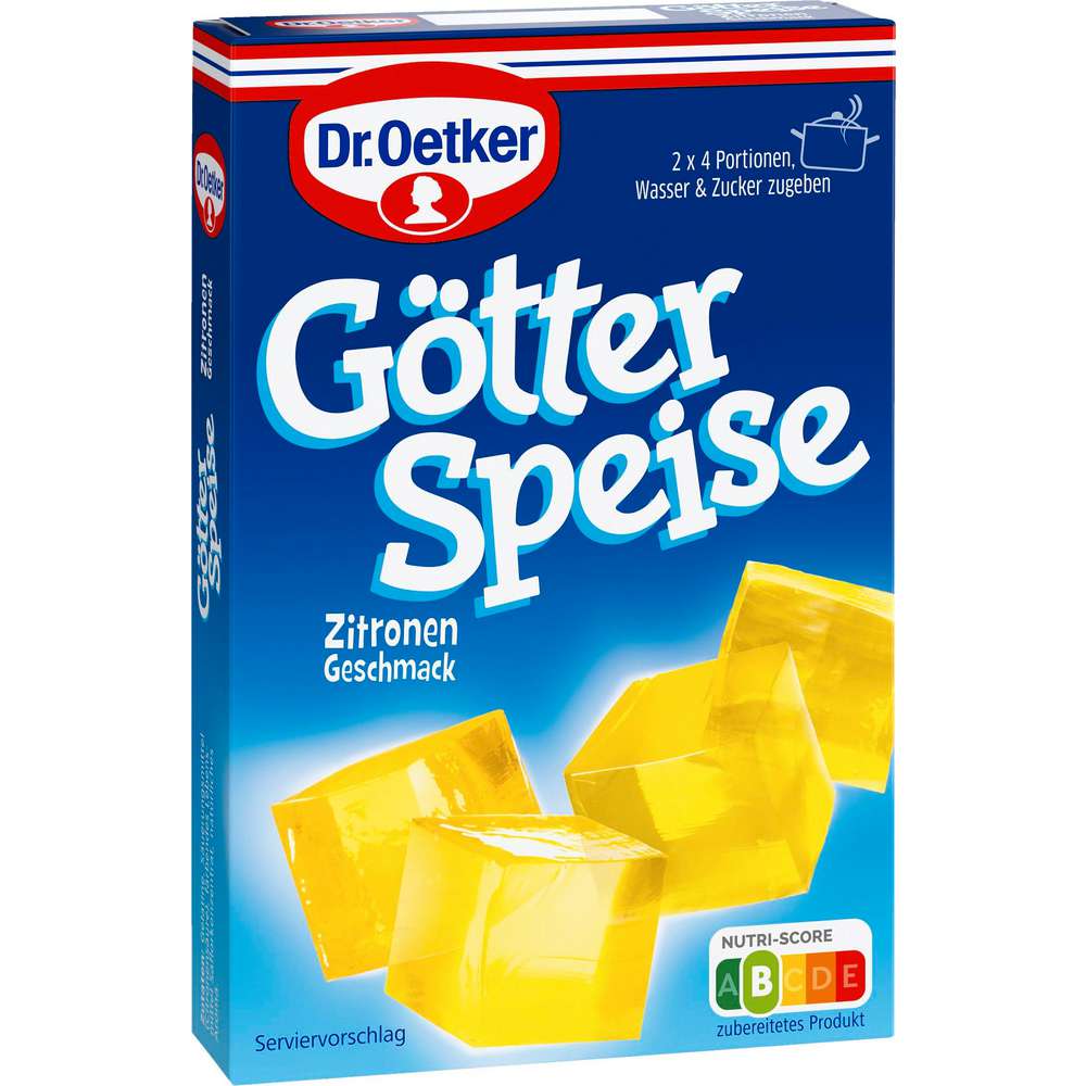 Produktabbildung Dr. Oetker Götterspeise, Zitrone