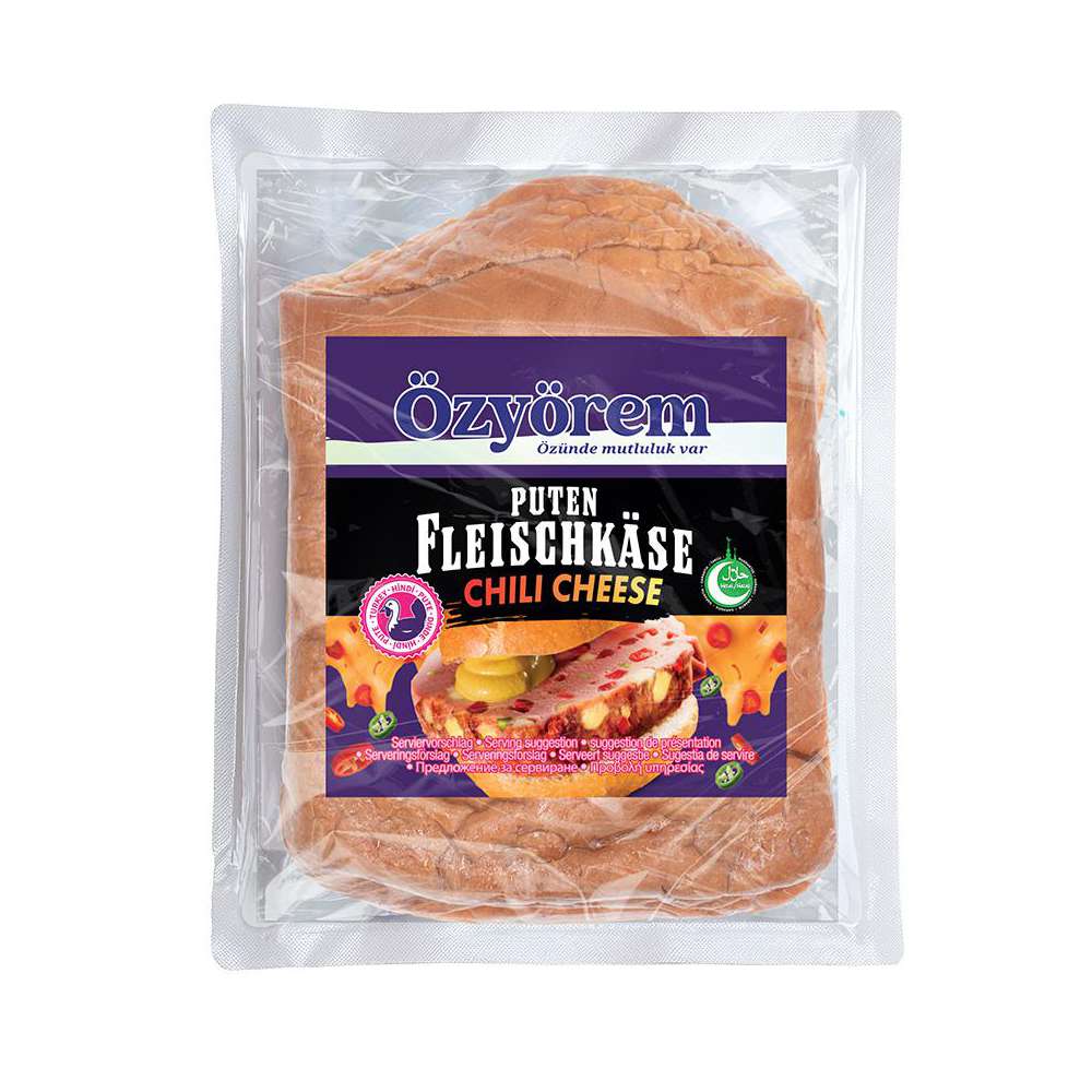 Produktabbildung Özyörem Fleischkäse Pute Chili Cheese