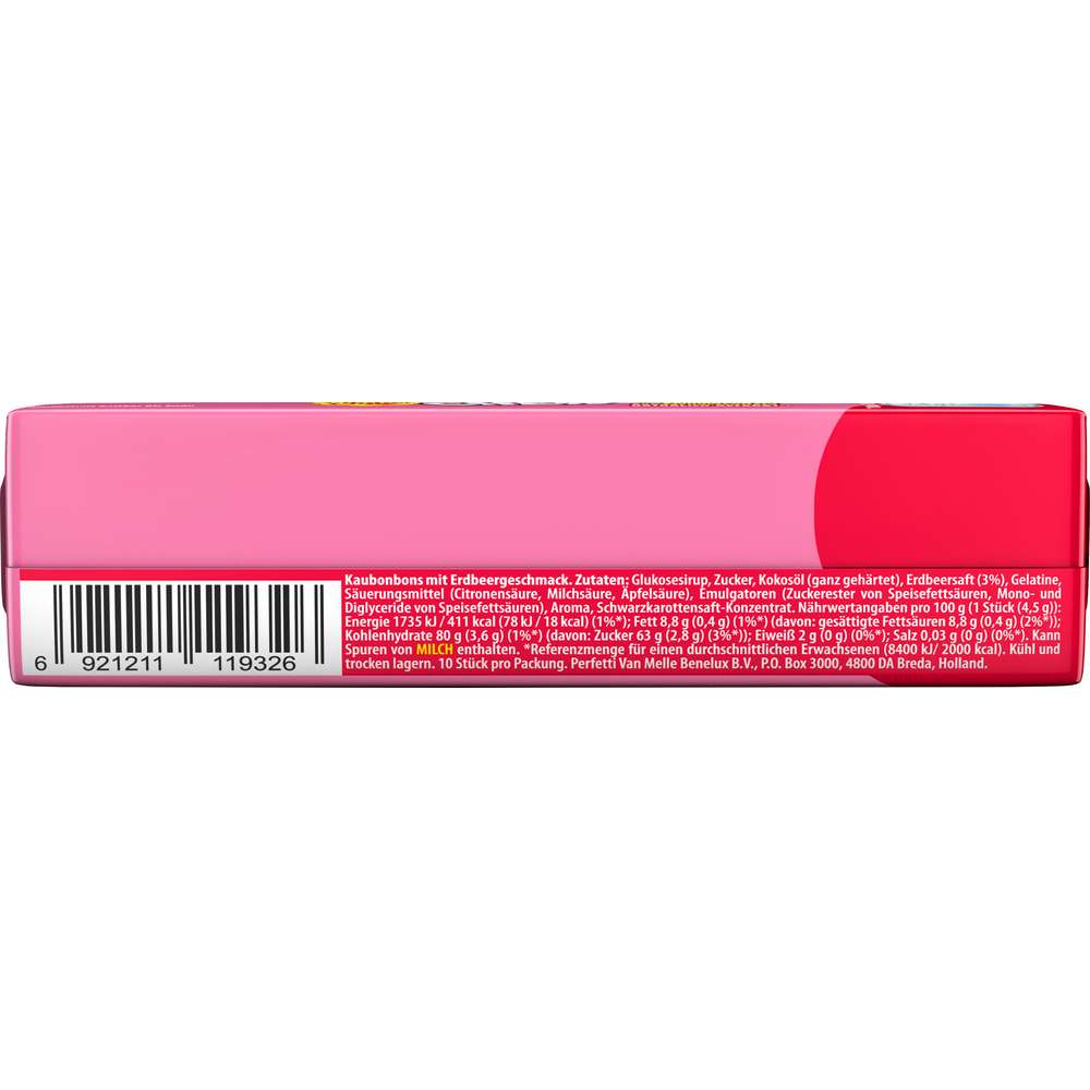 Produktabbildung Chupa Chups Lutscher Incredible Chew, Erdbeere