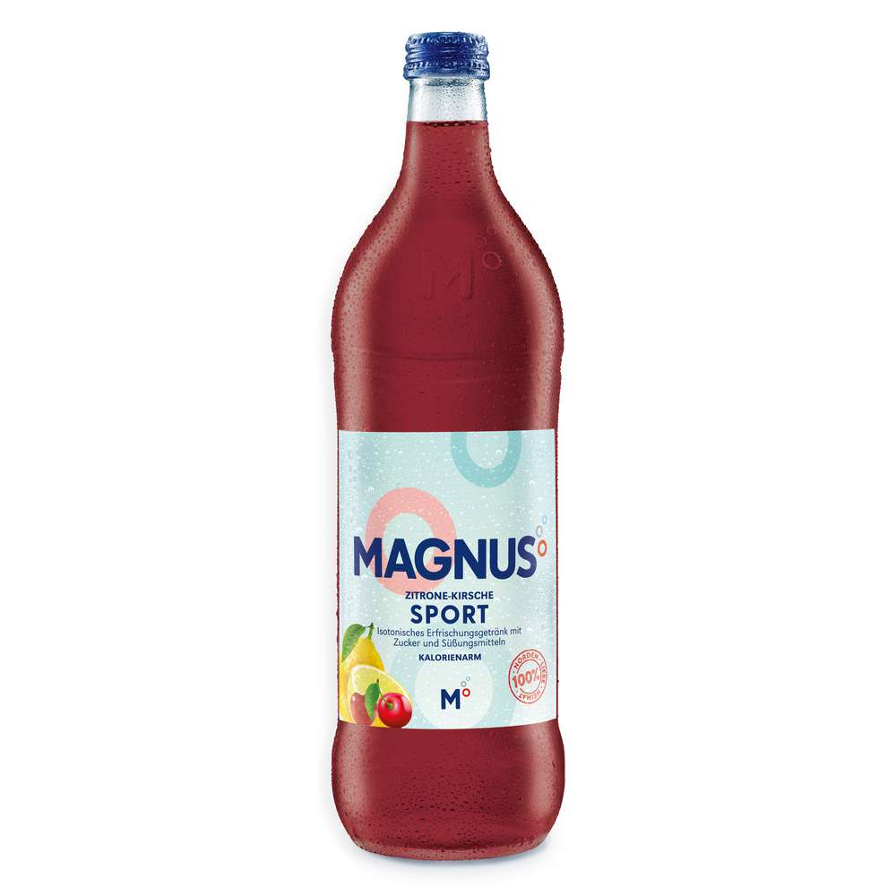 Produktabbildung Magnus Sportgetränk Zitrone-Kirsche