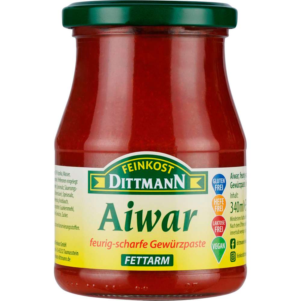 Produktabbildung Feinkost Dittmann Ajwar, Scharf