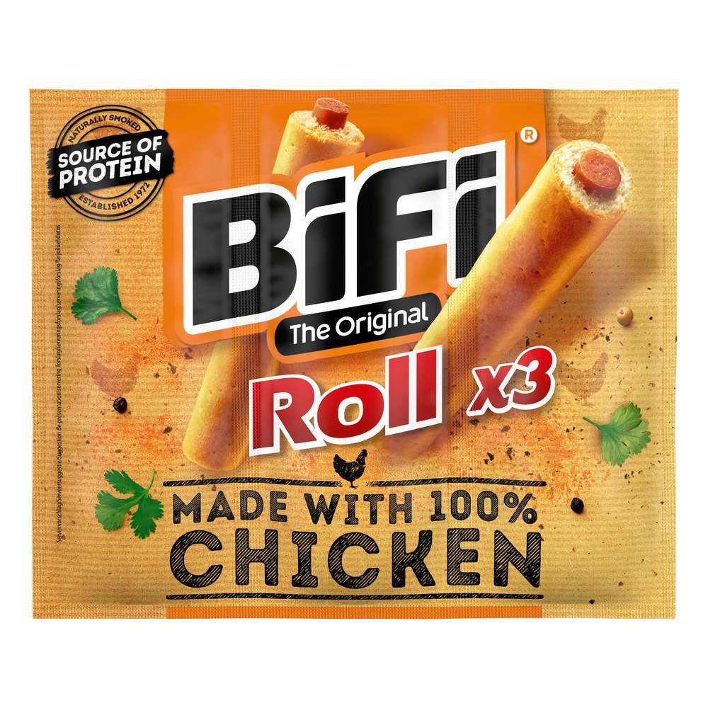 Produktabbildung BiFi Snack-Roll Chicken