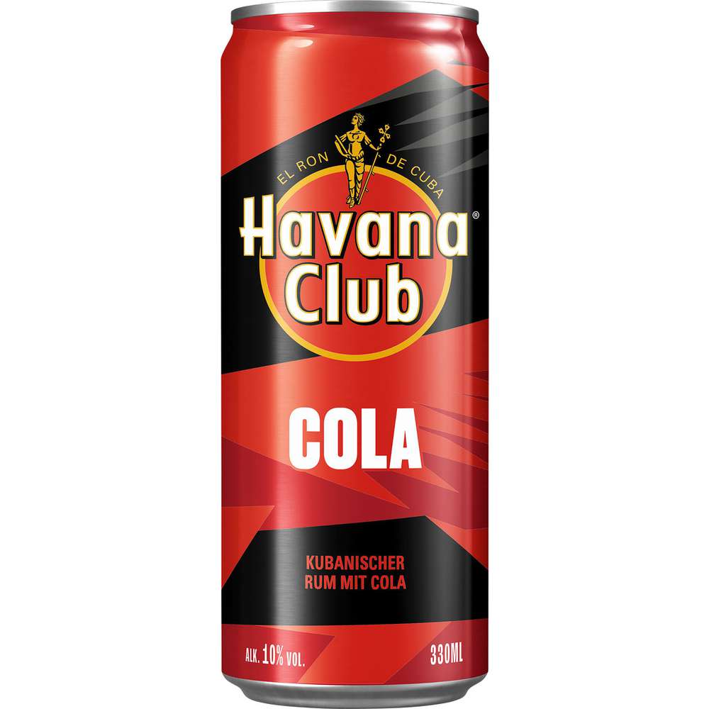 Produktabbildung Havana Club Mixgetränk Rum & Cola 10%