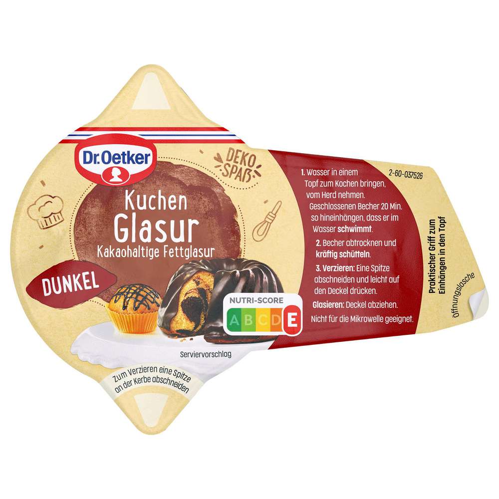 Produktabbildung Dr. Oetker Kuchenglasur, Dunkel