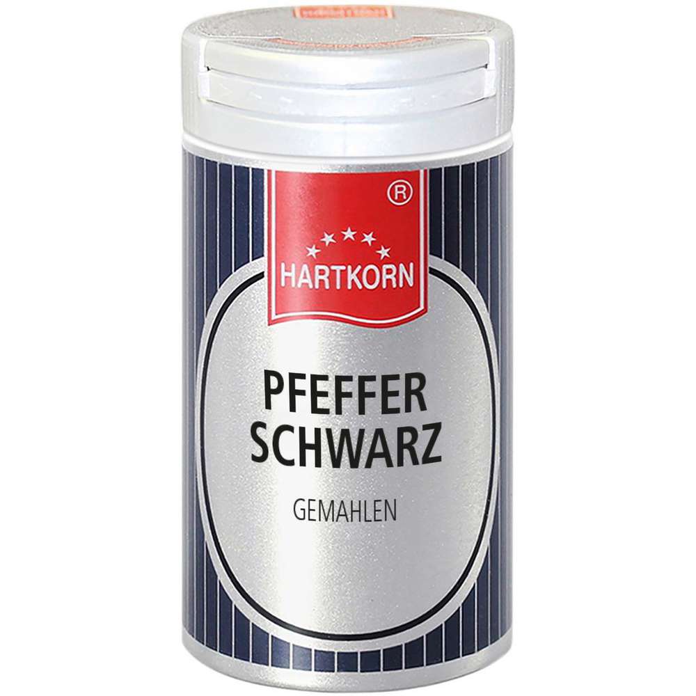 Produktabbildung Hartkorn Pfeffer schwarz, gemahlen